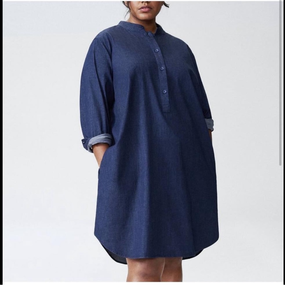 NWT Universal Standard Hannah Shirtdress, size XS(10-12)